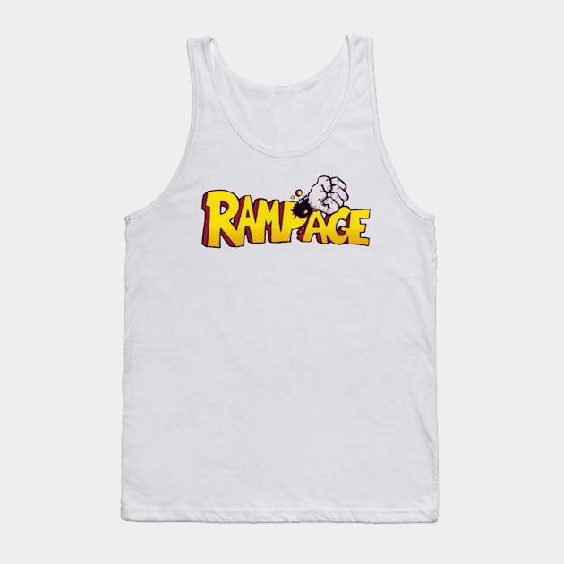 Arcade - Rampage - Title Art Tank Top by Xanderlee7